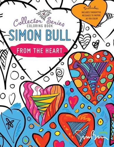 Cover image for Simon Bull Coloring Book: From The Heart