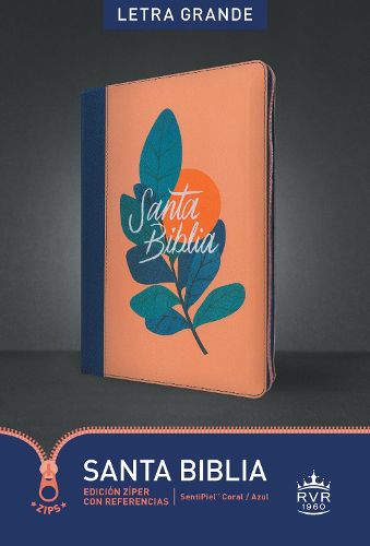 Cover image for Santa Biblia Rvr60, Edicion Ziper Con Referencias, Letra Grande