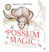 Cover image for Possum Magic (Collector's Limited 40th Anniversary Edition with Art Print)