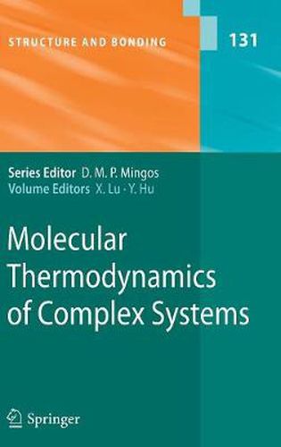 Cover image for Molecular Thermodynamics of Complex Systems