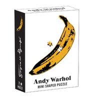 Cover image for Andy Warhol Mini Shaped Puzzle Banana
