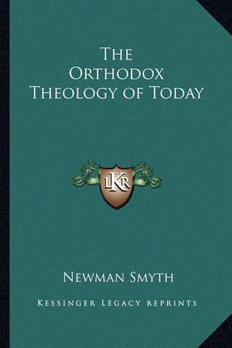 Cover image for The Orthodox Theology of Today