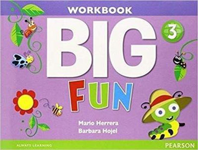 Cover image for Big Fun 3 Workbook with AudioCD