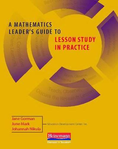 Cover image for A Mathematics Leader's Guide to Lesson Study in Practice
