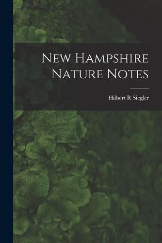 Cover image for New Hampshire Nature Notes
