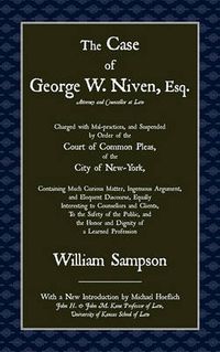 Cover image for The Case of Geoge W. Niven, Esq.