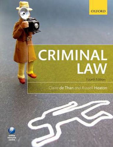 Cover image for Criminal Law