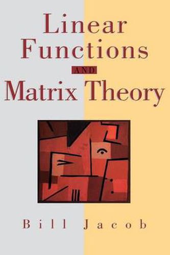 Cover image for Linear Functions and Matrix Theory