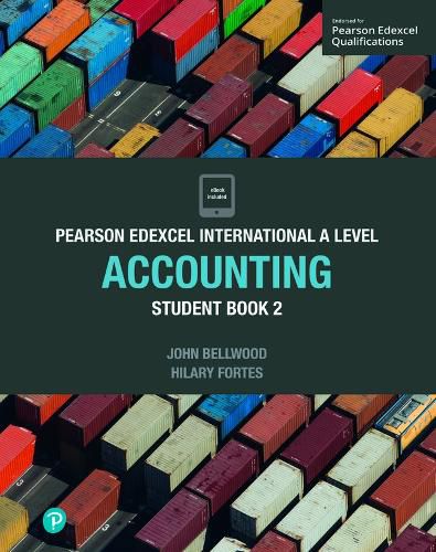 Cover image for Pearson Edexcel International A Level Accounting Student Book