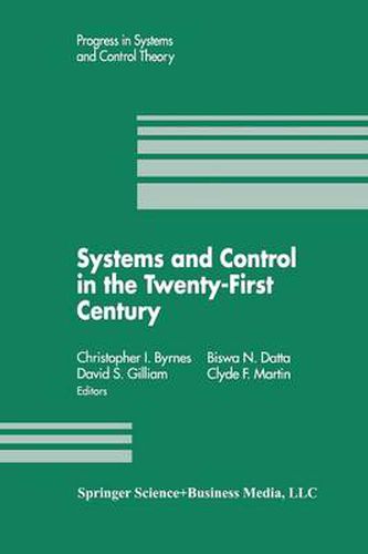 Cover image for Systems and Control in the Twenty-First Century