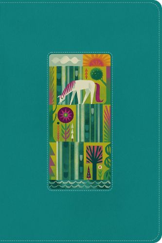 Cover image for The Biggest Story Holy Bible for Kids (TruTone, Teal, Waterfall Design)