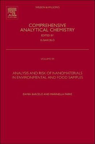 Cover image for Analysis and Risk of Nanomaterials in Environmental and Food Samples