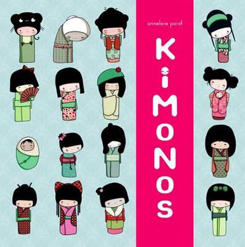 Cover image for Kokeshi Kimono Book