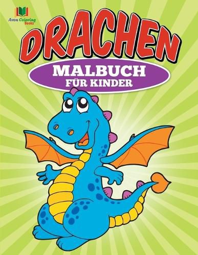 Cover image for Drachen Malbuch fur Kinder