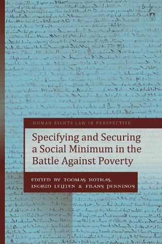 Cover image for Specifying and Securing a Social Minimum in the Battle Against Poverty