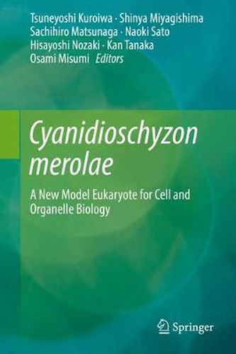 Cover image for Cyanidioschyzon merolae: A New Model Eukaryote for Cell and Organelle Biology