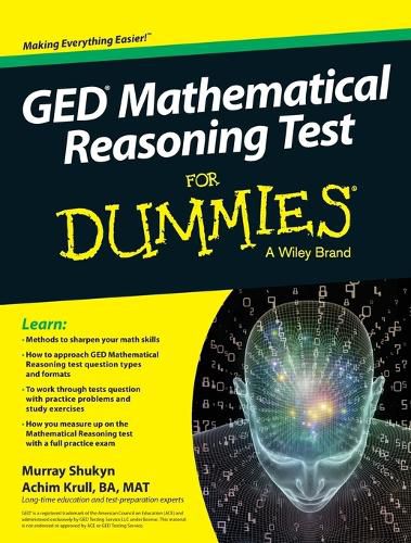 Cover image for GED Mathematical Reasoning Test For Dummies