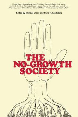 Cover image for No Growth Society Pb: No Growth Society