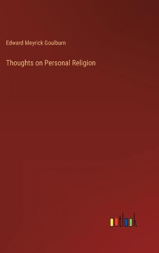 Cover image for Thoughts on Personal Religion