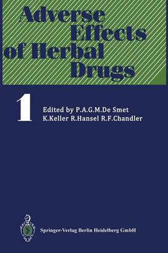 Cover image for Adverse Effects of Herbal Drugs