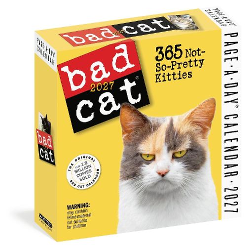 Cover image for Bad Cat Page-A-Day (R) Calendar 2027