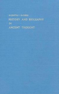 Cover image for History and Biography in Ancient Thought