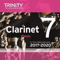 Cover image for Trinity College London: Clarinet Exam Pieces Grade 7 2017 - 2020 CD