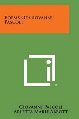 Poems of Giovanni Pascoli