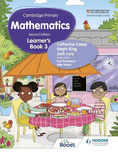 Cover image for Cambridge Primary Mathematics Learner's Book 3 Second Edition