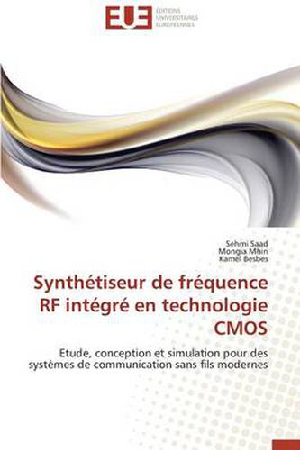 Cover image for Synth tiseur de Fr quence RF Int gr En Technologie CMOS