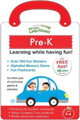 Cover image for Let's Leap Ahead: Pre-K Learning While Having Fun!: Pre-K Learning While Having Fun!