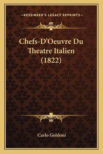 Chefs-D'Oeuvre Du Theatre Italien (1822)