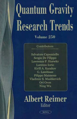 Cover image for Quantum Gravity Research Trends