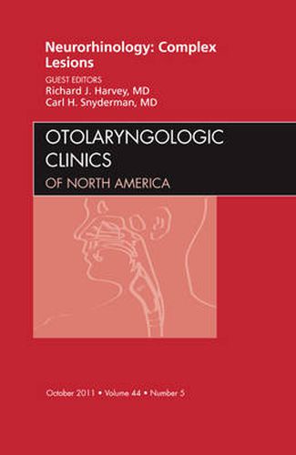 Cover image for Neurorhinology: Complex Lesions, An Issue of Otolaryngologic Clinics