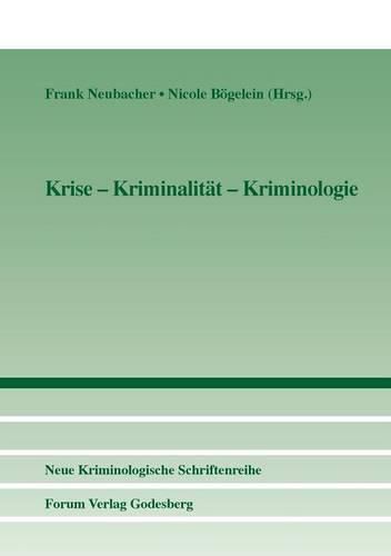 Cover image for Krise - Kriminalitat - Kriminologie