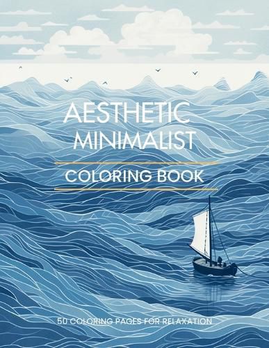 Cover image for Aesthetic Minimalist Coloring Book