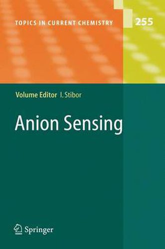 Cover image for Anion Sensing