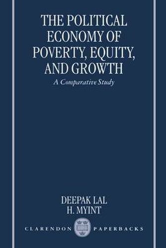 Cover image for The Political Economy of Poverty, Equity and Growth: A Comparative Study