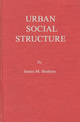 Cover image for Urban Social Structure