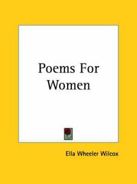 Cover image for Poems For Women