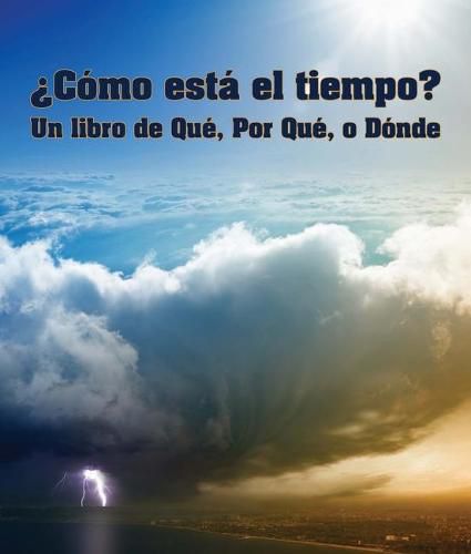 Cover image for ?como Esta El Tiempo? Un Libro de Que, Por Que O Donde: (what's the Weather? a What, Why or Where Book in Spanish)