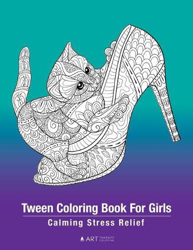 Cover image for Tween Coloring Book for Girls