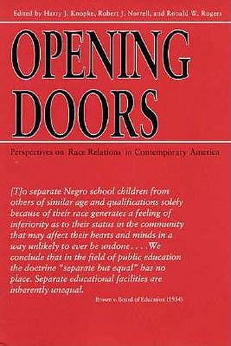 Opening Doors: Perspectives on Race Relations in Contemporary America