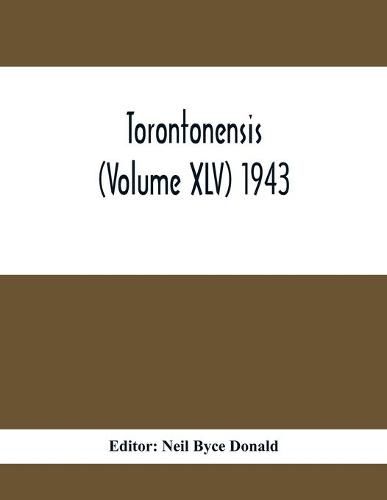 Cover image for Torontonensis (Volume XIV) 1943