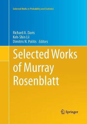 Cover image for Selected Works of Murray Rosenblatt