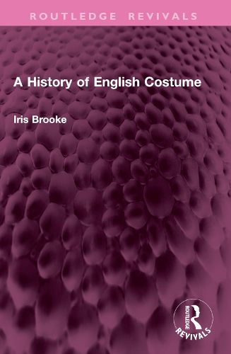 Cover image for A History of English Costume