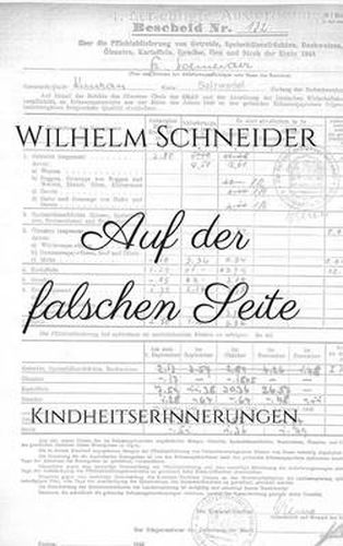 Cover image for Auf der falschen Seite: Kindheitserinnerungen