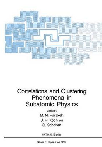 Cover image for Correlations and Clustering Phenomena in Subatomic Physics