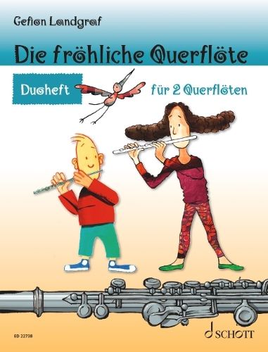 Cover image for Die froehliche Querfloete