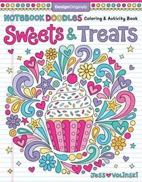 Cover image for Notebook Doodles Sweets & Treats: Coloring & Activity Book